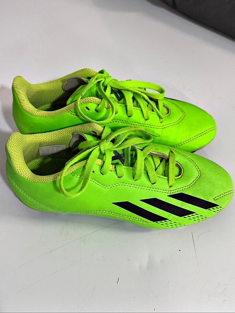 adidas X Speedportal.1 HG/AG Green & Black Cleats Kids 1.5